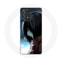 Dėklas Samsung Galaxy A52 Mikasa Ackerman Attack on Titan Manga Anime