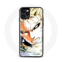 Case - Maniacase - Iphone 12 Mini - One Punch Man Anime - Silicone - Soft juoda