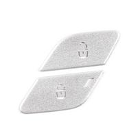 Automobilio durų užrakto atrakinimo mygtuko apdailos lipduko dangtelis Mercedes Benz A B CLA GLA GLB W177 W247 X247 C118 klasei For 2019-20 A Class white