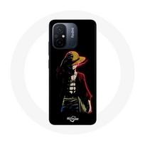 Coque pour Xiaomi Redmi 11A One Piece Manga Anime Luffy Fond Noir - Maniacase juoda