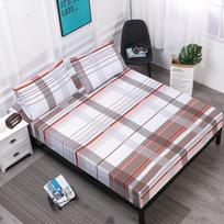 Neperšlampama sauskelnių barjerinė lovatiesė su atspausdinta čiužinio apsauga, valymo padėklo lovatiesė 80cmX200cmX30cm gray