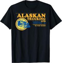Alaskan Trucking Legendary Usa Truck Driver Ice Road Dad Unisex T-Shirt S yellow