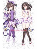 Dakimakura Anime Pillow Cover Fate kaleid liner Christmas 2-Side Print Pillowcase Hugging Body Cushion 40x120cm Peach Skin