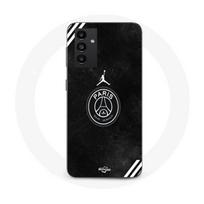 Coque - Maniacase - Samsung Galaxy A34 5G - Noir - PSG Jordan Logo - Souple juoda