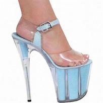 Moteriškos šokių platformos sandalai Batai 20 cm kulnas kulkšnis 10 cm platforma Sexy su gėlėmis 5 spalvų Sexy juodi kulniukai YKC 34 gray