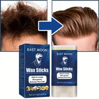 Men's Hair Wax Stick Broken Hair Care Lasting Styling Natural Fluffy Three-dimensional Easy Styling Hair Wax Stick 15g