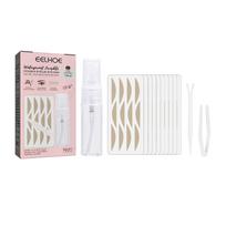 Double Eyelid Stickers Set Lace No Trace Double Eyelid Stickers Natural No Trace Inner Double Puffy Eyes Non-glue Lace Double Eyelid Stickers 1pcs white