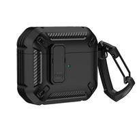 anglies pluošto jungiklio dangtelis, skirtas Airpods Pro 2 ausinių dėklui Airpod 3 2021 smūgiams atsparus dangtelis vyriškam dėklui, skirtas Airpods Pro 1 2 3 dėklui For Airpod Pro 2 juoda