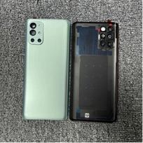 OnePlus 9R galinis baterijos dangtelis, galinis stiklas, skirtas Oneplus 9R baterijos dangteliui, 1+9R korpusas su kameros lęšiu juoda