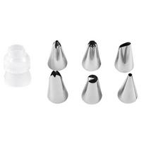 Piping Mouth Set Card Bag Piping Gun Cream Baking Piping Mouth Piping Bag Tool 6set