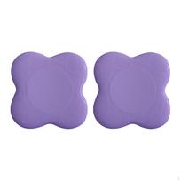 2Pcs Yoga Knee Pad Cushion Balance Lightweight Anti Slip Pilates Kneeling for rožinė