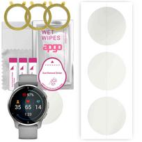 3x apgo Hydrogel Matte ekrano apsauga, skirta Garmin Venu 2 Plus, hidrogelio plėvelė, lanksti, minkštas TPU su pozicionavimo sluoksniu, lengvai montuojamas