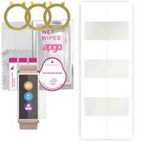3x apgo Hydrogel Matte Screen Protector for MyKronoz ZeFit 4 HR, Hydrogel Film, Flexible, Soft TPU with positioning layer easy installation
