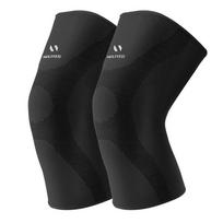 Four Seasons Knee Pads, Sports Knee Men's Joint Warming Sheaths, Anti-Slip Special for Cycling Badminton S black