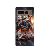 Telefono dėklas - Maniacase - Google Pixel 7 Pro - F1 meno tapetas - Silikonas - Lankstus juoda