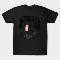 Men Black Print T-shirt Super Large TShirt sore-loser-band-tee No-Cut Heat Transfer Print Cotton Tshirt S juoda