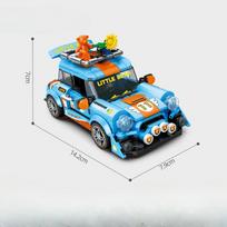 320 vnt City Series Kelioninis automobilis Garsus automobilis berniukas Kūrybiški statybiniai blokeliai Vaikų žaislų dovanos be dėžutės
