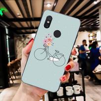 Aesthetic Bike Phone Case For Xiaomi Mi 11 10 A2 A2lite A1 9 9SE 8Lite 8explorer F1 Poco M3 X3 Pro Fundas Cove xiaomi11xpro brown