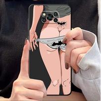 Phone Case for Poco X3 Pro X3 NFC F3 GT F1 C40 M4 5G X4 F4 M3 F3 GT X3 GT F4 GT Sexy Girls Ass Pattern TPU Soft Bumper Luxury Pocophone F1 white