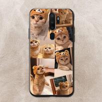 Cat Memes telefono dėklas, skirtas Vivo Y91C Y11 17 19 17 67 81 Oppo A9 2020 Realme c3 vivo Y91 gray
