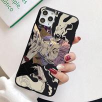 Japan Anime Jujutsu Kaisen Case For Xiaomi Mi 11 11T 10T Poco F3 X3 M3 Redmi 9T Note 10 Lite 8 9 11 5 7 Pro Max 10S 9S 8T 9C NFC Redmi Note 11Pro(5G) white
