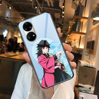 Kamado Nezuko Kimetsu No Yaiba Demon Slayer TPU Soft Tempered Glass Phone Case Casev For Huawei P40 Pro lite 5G P30 P Smart Z 20 Huawei P20 lite white