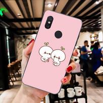 Mielas animacinių filmų iliustracijų telefono dėklas, skirtas Xiaomi Mi 11 10 A2 A2lite A1 9 9SE 8Lite 8explorer F1 Poco M3 X3 Pro Fundas Cove xiaomi11xpro brown