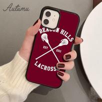 Beacon Hills Lacrosse Logo Teen Wolf Phone Case for iPhone 11 12 13 14 Pro Max mini XR XS SE 2020 7 8 Plus Samsung S21 S22 Cover iPhone 5 5s SE