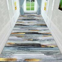 Paprastas ilgas koridoriaus kilimas Viešbučio koridoriaus praėjimo kilimas Namų biuro laiptų kilimas Miegamojo virtuvės grindų kilimėlis Dekoratyvinis įėjimas 40x60cm beige
