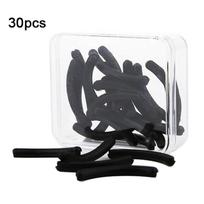 30pcs Eyelashes Curler Replacement Pads Soft Silicone Eyelash Refill Tool Makeup Beauty Replaced Supplies gray