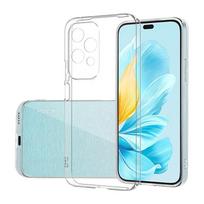 Retro Magnetinis Zomšos Odos Dėklas Honor 200 Lite Honor200 Lite Smūgiams Atsparus Matinis Silikoninis Minkštas Dėklo Viršelis For Honor 200 Lite gryna