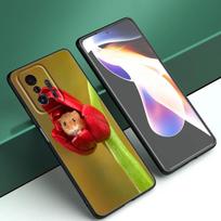 Animal Mouse Hamster Flower Phone Case For Xiaomi Mi A2 8 9 SE Note 10 10T 11 12 Lite 9T 11T 12S 12T Pro A3 6X 12X Black Cover Xiaomi Mi A2(6X)