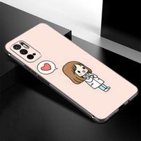 Cartoon Medicine Doctor Nurse Case For Xiaomi Redmi Note 7 8 9 10 Lite 11 11E 11T 12 Pro 11S 4G 10T 5G 8T 9S 10S Black Cover Redmi Note 12 Pro 5G gray