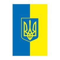 Ukrainos vėliava Kiemo sodo vėliava Dekoratyvinė vėliava Dekoratyvinė kiemo vėliava