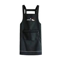 Kitchen Waterproof Apron With Zipper Pockets Fabric Cooking Apron With Front Pockets And Zipper Clothing Cooking