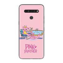 Rožinės panteros mada LG V60 V50S V50 G8X G8S G8 G7 ThinQ 5G K61 K51S K41S K30 K20 Q60 Q9 minkštas telefono dėklas LG V60 ThinQ 5G