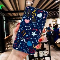 Musical Notes Phone Case For Xiaomi Mi 11 10 A2 A2lite A1 9 9SE 8Lite 8explorer F1 Poco M3 X3 Pro Fundas Cove xiaomimi10lite brown
