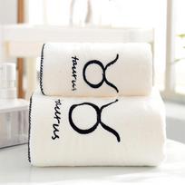 Žvaigždynas vonios rankšluostis Minkštas sugeriantis Siuvinėtas LOGOTIPAS Dovana Namų vonios kambario rankšluostis Chalatas Koralinis vilnos vonios rankšluosčių rinkinys balta
