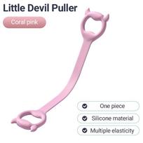 8 Shaped Resistance Bands Arm Back Shoulder Exercise Elastic Rope Yoga Fitness Band Portable Home Fitness Equipment pink