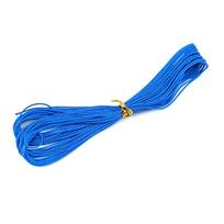 1 bar Wax Thread Fashion Wax Thread Nylon Rope Thread 1 bar 1mm*9.5m DIY Jewelry Material Wax Thread Creative Accessories Nylon Rope  Accessories Thickness about 1mm (3 strands), Length about 9.5m