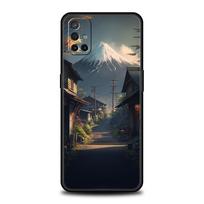 Telefono dėklas OnePlus 11 10 9 Pro 9T 12R 10R 9R 9RT 10T 8T 8 7 6T 7T Nord 2T CE 2 5G N200 N10 N100 Dangtelis Japonijos anime kraštovaizdis OnePlus 9 Pro
