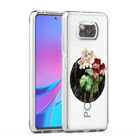Vintage Flower Botanical Marble Phone Case For Xiaomi Mi 12T 10 12 Lite 11 Ultra 11X 11T Pro Poco X4 X3 NFC F3 F4 M3 M4 Cover Xiaomi 12 Lite purple