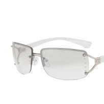 Fashion Sunglasses Y2K Spicy Girl Sunglasses Non-Polarized Fashion Accessory  violetinė