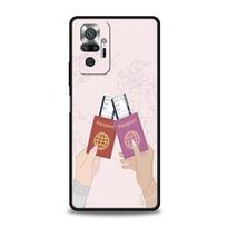 Fashion Planes World Map Travel Phone Case For Xiaomi Redmi Note 12 5G 10C 10 11 9 8 Pro Plus 9S 7 8T 9T 9A 8A 9C K50 K40 Cover Redmi K50 Gaming