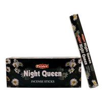 Tridev Night Queen Agarbatti/Incense Sticks | Hexa Series | Fragrance | Devotional | 3Pkt * 20Gm for Pooja/Worship