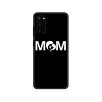 Juodas TPU dėklas Samsung Galaxy S20 / S20 PLUS / S20 ultra / S20+ / S20FE galiniam dangteliui BOSS HONEY KING QUEEN MOM Samsung S20 black