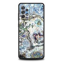 Telefono dėklas Samsung Galaxy A13 A51 A71 A41 A31 A21S A11 A01 A03S A12 A32 A52 A22 A23 A33 A53 A73 5G Dangtelis meilė Marmuro raštas Samsung A33 5G gray