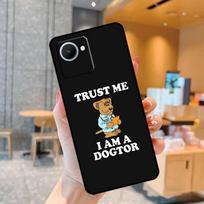 Cartoon Medicine Doctor Nurse Case for Realme C55 C33 C31 C35 C30 C11 C15 C25s C21Y GT Neo 5 3T 2T 8 9 10 11 Pro Plus Realme C21Y C25Y white
