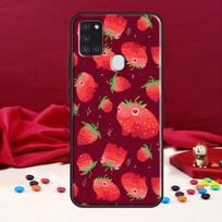 Cottagecore Fruit Strawberry Frog For Samsung Galaxy A34 A54 A14 A71 A51 A31 A11 A12 A22 A32 A52 A72 A50 A13 A53 Case Samsung A31
