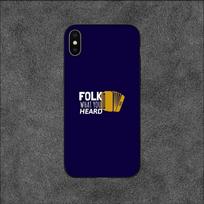 FOLK MUSIC Phone Case For iPhone 11 12 Mini 13 14 15 Pro XS Max X Plus SE XR Shell iPhone13PROMAX
